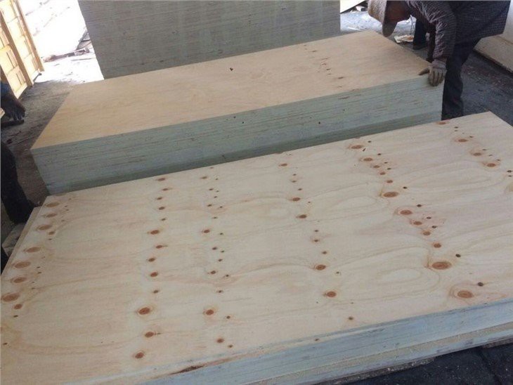 Radiate pine plywood