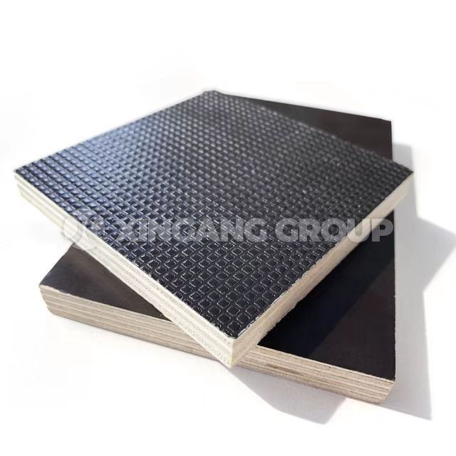 15mm 18mm Wiremesh Film Faced Plywood Anti-slip Black Film Faced Plywood For Floor