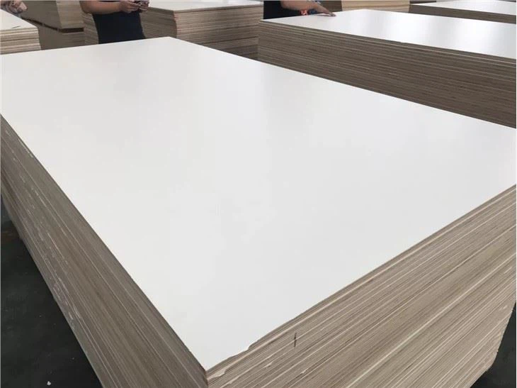 18mm White Melamine Plywood