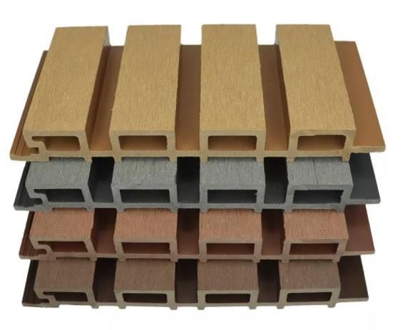 Facade Wall Decoration WPC Fluted Wall Cladding