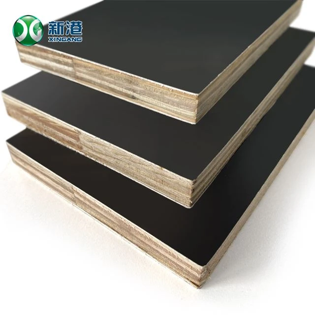FInger Joint Core Recycled Core 12mm 15mm 18mm Film Faced Shuttering Formwork Plywood For Construction Use