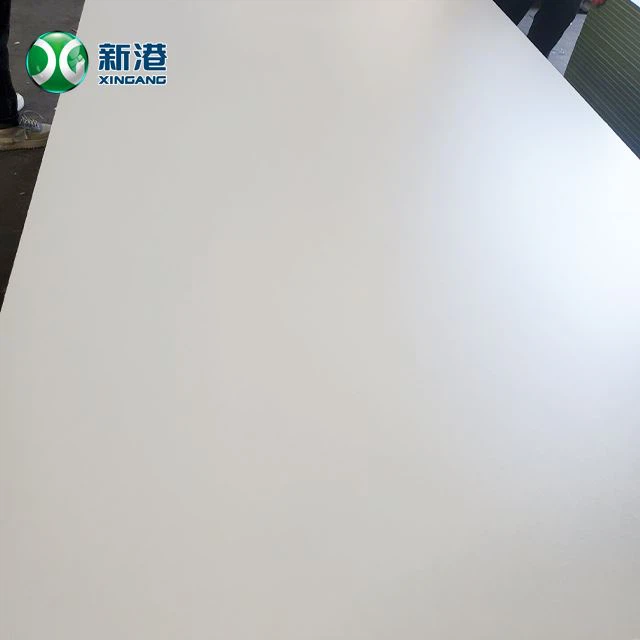 White Melamine Veneer Plywood MDF Użat Għall-għamara