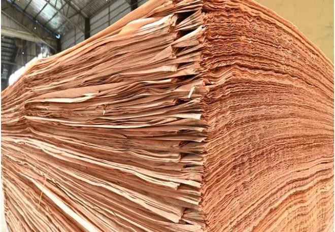 Natural Veneer Wood Of Okoume Face Veneers For Plywood