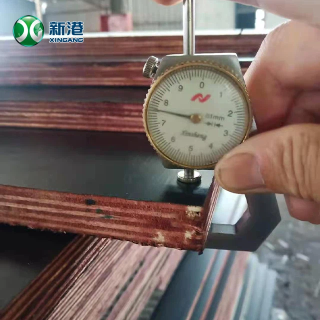 Konkrit Forma Plywood Film Plywood Mlim Marine Plywood 4'x8' 16mm/18mm Shandong Plywood