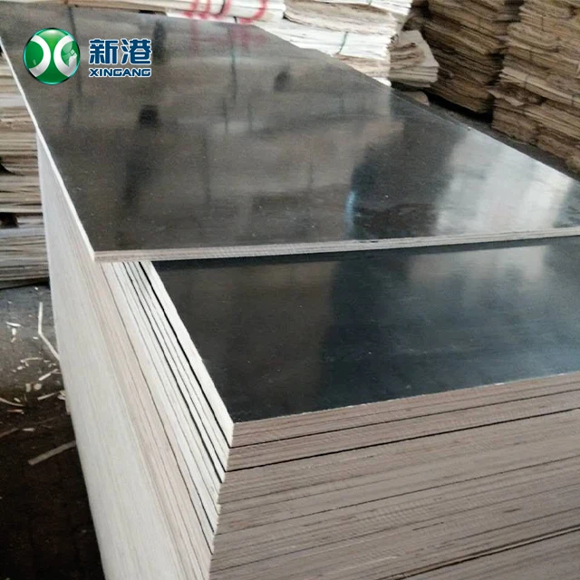 Factory Direct Price Dynea Black Film Construction Use 1220*2440*18mm WBP Glue Film Faced Plywood