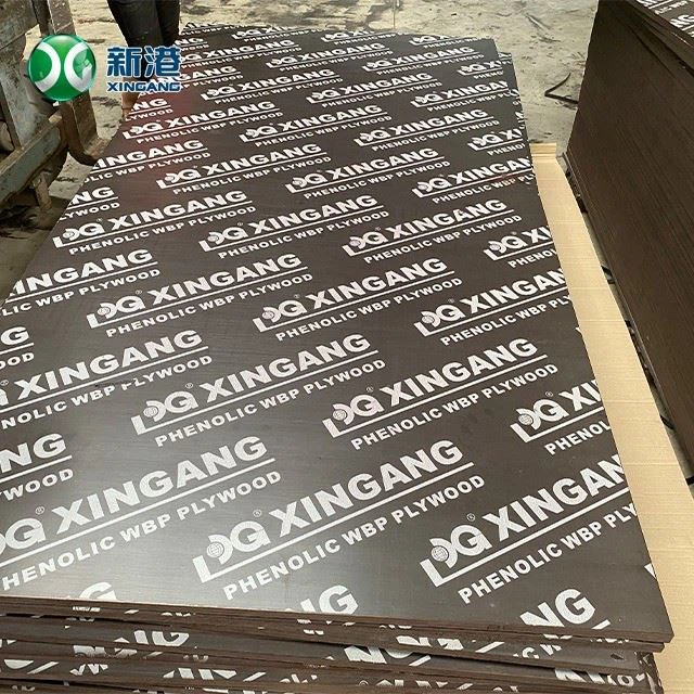 18mm/21mm Black Veneer/formwork/marine Waterproof Plywood Playwood Sheet Building