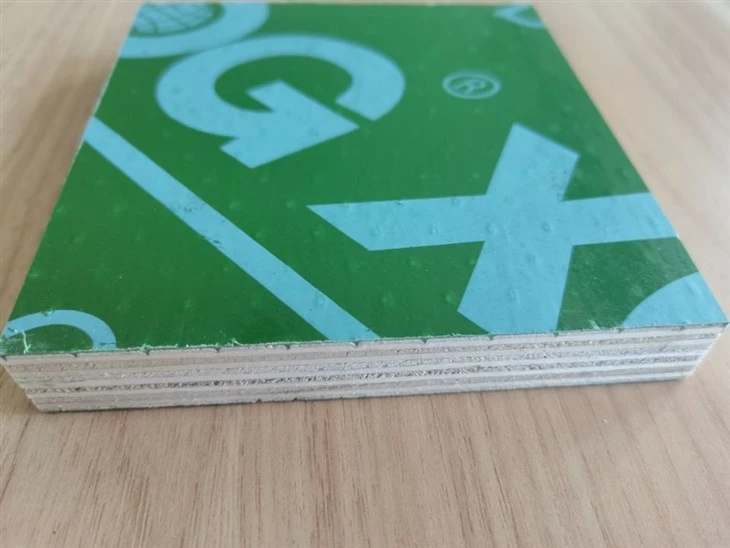 Green Plastice Pvc Film Faced Plywood
