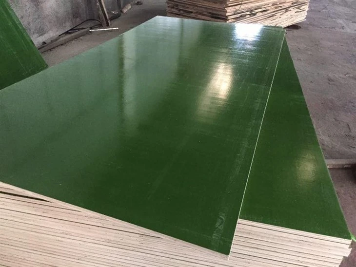Green Plastice Pvc Film Faced Plywood