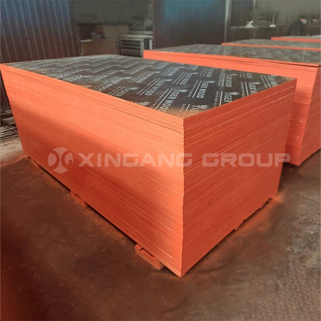 1220x2440mm 18mm Iswed Film Faced Plywood Injam iebes Plajwud tal-konkrit